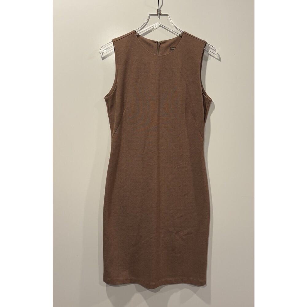 J.‎ McLaughlin Beige Sleeveless Sheath Dress Career Womens